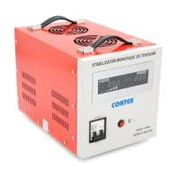 Стабилизатор напряжения Conter MSER-15000-V2 трифазный, сервопривод, монтажа пола, LED дисплей, диапазон 225-450V, AC400&amp;plusmn;3%, колодка, 416x219x352 mm, 33.8kg