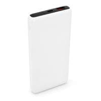 Зовнішній акумулятор PowerBank XO-PB308 10000mAh із цифровою швидкою зарядкою, вхід: 5V-12V / 1,5-2,5A / 18W (макс.) (Type-C), вихід: 5V-12V / 1,65-5A (22,5W), USB-C, швидка зарядка 22,5W, пластик, білий