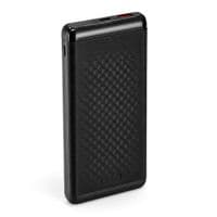 Зовнішній акумулятор PowerBank XO-PB308 10000mAh із цифровою швидкою зарядкою, вхід: 5V-12V / 1,5-2,5A / 18W (макс.) (Type-C), вихід: 5V-12V / 1,65-5A (22,5W), USB-C, швидка зарядка 22,5W, пластик, чорний