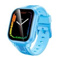 Дитячий смарт годинник Hoco Y108, 4G, GPS, Wi-Fi, HD камера, 1.69&amp;quot; HD-дисплей, дзвінки, відеодзвінки, голосові повідомлення, Blue, Box