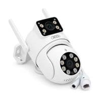 4 Мп поворотна вулична відеокамера XO CR06 Star 400W Pixel WiFi + Bluetooth CareCam, 158 times; 108 times; 108 мм, 364 г