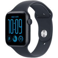 Смарт-годинник Apple Watch SE 3 2026 GPS 44mm Midnight Aluminium Case with Navy Blue Sport Band - S/M (MJL74RK/A)