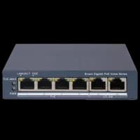 Комутатор 6 портів керований Hikvision DS-3E1506P-EI/MPoE