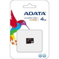 4G MICRO SD Class 4+Adapter w/Retail pkg