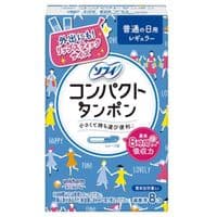 Тампони Unicharm Sofy Compact Tampons Regular З аплікатором для помірних виділень 8 шт (4903111305216)