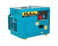 Генератор дизельний FULL FDL9000SC3, трифазний 220V, 50Hz, 8,5KVA