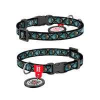 Ошейник для животных WAUDOG Nylon с QR адресником "Луска" для кошек XS (278-0179)