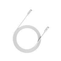 Кабель CANYON OnWire 240 USB-C до USB-C 240 Вт 20 Гбіт/с TPE 2 м Білий