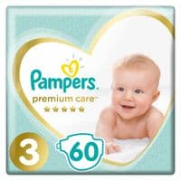 Підгузник Pampers Premium Care Midi (5-9 кг) 60 шт (4015400274780)