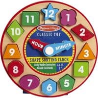 Развивающая игрушка Melissa&Doug Часы-сортировщик (MD159)