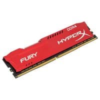 Память DDR-4  8GB   PC4-19200 (PC4-2400) Original  (двухсторонняя)  HyperX Fury  RED CL 15