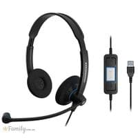 Наушники SENNHEISER SC 60 USB CTRL стерео гарнитура