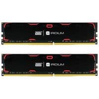 Модуль памяти GoodRAM DDR4 2x8GB/2400 GOODRAM Iridium Black (IR-2400D464L15S/16GDC)