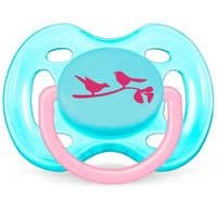 УЦІНКА! Пустушка Avent для дівчаток Freeflow 1шт 0+