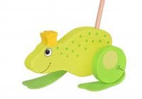 Іграшка-штовхач Goki Жабка 54938G