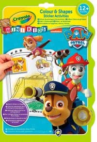 Набір для творчості Crayola Книга-розмальовка з наклейками для малюків Щенячий патруль (81-1373)