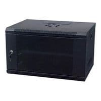 Шафа настінна 19", 15U глибина450мм, RAL9004 KD-007-6415