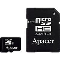 карта памяти APACER microSDHC 16GB Class 4+adapter