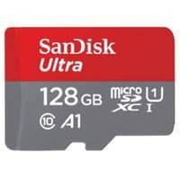 Карта памяти SanDisk 128GB microSDXC C10 UHS-I R100MB/s Ultra