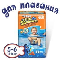 Підгузник Huggies Little Swimmer 5-6 11 шт (5029053538426)