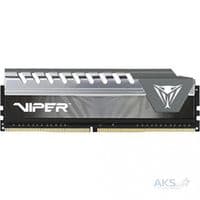 DDR-4  4GB   PC4-19200 (PC4-2400) Elite BLACK Н /Gray  VIPER Logo Patriot Original
