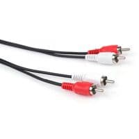 Кабель мультимедійний Vinga 2RCA to 2RCA 1.8m (RCA01-1.8)