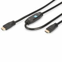Кабель мультимедийный HDMI to HDMI 30.0m DIGITUS (AK-330105-300-S)