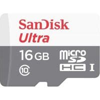 Карта памяти SanDisk 16GB microSDHC C10 UHS-I R80MB/s Ultra