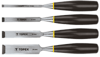 Набір інструментів Topex стамески 6-24 мм, 4 шт. (09A310)