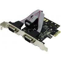 PCI-E Контролер 2xCOM (RS232), чіпсет Moschip 9922, RTL