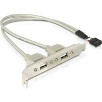 Планка розширення USB 2.0, на задню панель, 2 порти