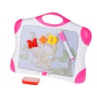 УЦІНКА! Магнітна дошка для навчання Same Toy рожева