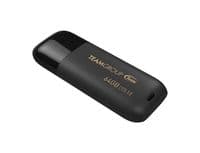 USB флеш накопичувач Team 64GB C175 Pearl Black USB 3.1 (TC175364GB01)