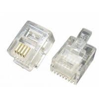 Коннектор Ritar (2775) RJ12 6P4C 100 шт