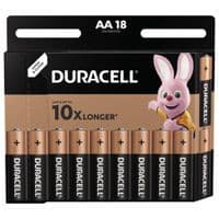 Батарейка Duracell AA MN1500 LR06 * 18 (5000394107519 / 81545414)