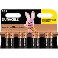 Батарейка Duracell AA MN1500 LR06 * 8 (5000394006522 / 81417083)
