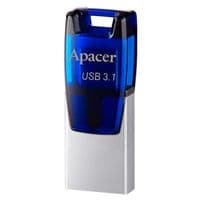 USB флеш накопичувач Apacer 32GB AH179 Blue USB 3.1 OTG (AP32GAH179U-1)