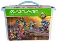 Конструктор Magplayer магнітний набір 198 ел. MPT-198