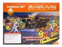 Конструктор Magplayer магнітний набір 46 ел. MPB-46