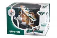 Літак металевий інерційний Same Toy Aircraft зі світлом та музикою SY8015Ut-3