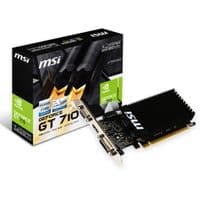 Вiдеокарта MSI GeForce GT710 1GB DDR3 64bit low profile silent