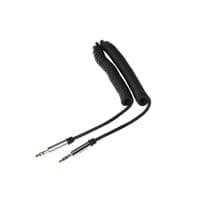 Кабель 2E аудио (jack 3.5мм-M/jack 3.5мм-M),Coiled 1.8м, Black