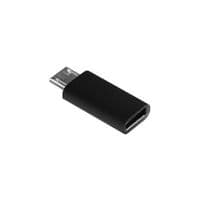 Адаптер Lapara Micro USB Male на USB 3.1 Type-C Female, черный (LA-MaleMicroUSB-TypeC-Female black)