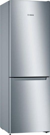 Холодильник Bosch KGN36NL306 з нижньою морозильною камерою - 186x60/ 302 л/No Frost/А++/нерж. сталь
