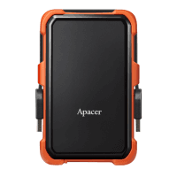 Жорсткий диск Apacer 2.5" USB 3.1 2TB AC630 захист IP55 Black/Orange