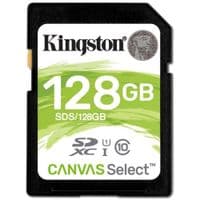 Карта памяти Kingston 128GB SDXC C10 UHS-I R80MB/s