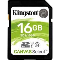 Карта памяти Kingston 16GB SDHC C10 UHS-I R80MB/s
