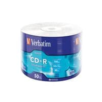 Диск CD-R Verbatim 700Mb 52x Wrap-box Extra (43787)