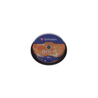 Диск DVD-R Verbatim 4.7Gb 16X CakeBox 10шт (43523)