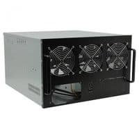 Корпус без блока питания GameMax K647F (K647F-6U MINING CASE)